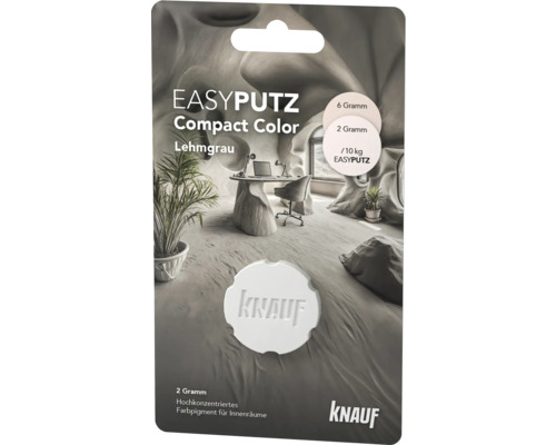 Easyputz Compact Color Lehmgrau Pigment coloré pour intérieur