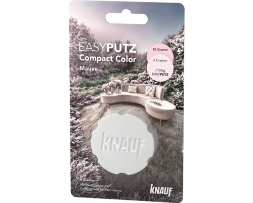 Easyputz Compact Color Mauve, pigment coloré hautement concentré de Knauf pour l''intérieur