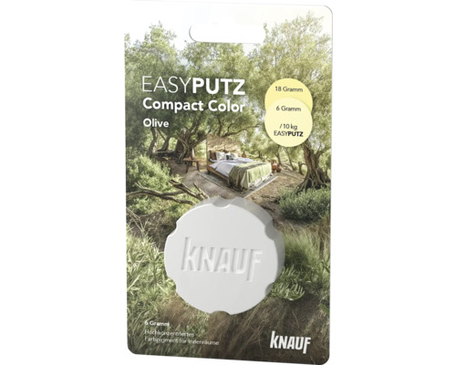 Crépi Knauf Easy Compact Color olive 6 g