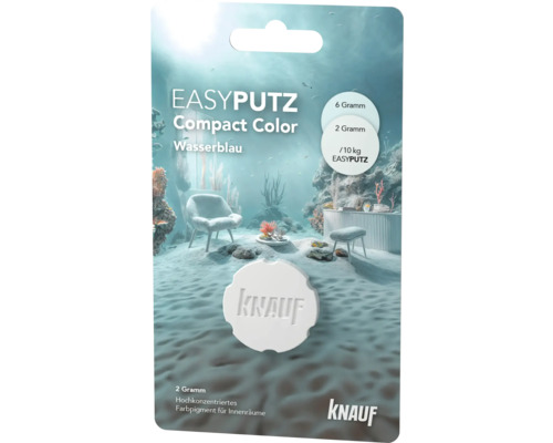 Easyputz Compact Color Wasserblau peinture d''intérieur