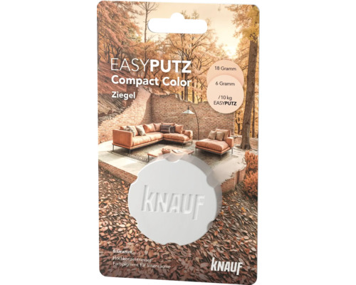 Easyputz Compact Color Ziegel Farbpigment für Innenräume, 6 Gramm
