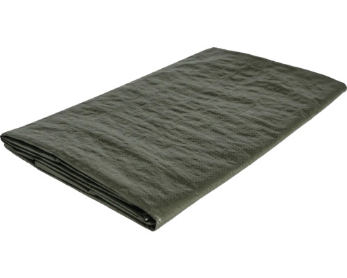 Bâche textile 90 g/m² vert/noir 2 x 3 m