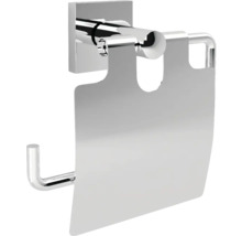 Porte-papier toilette en métal avec couvercle