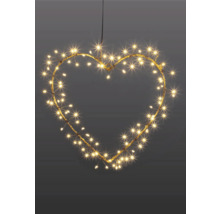 Guirlande lumineuse en forme de cœur pour la décoration