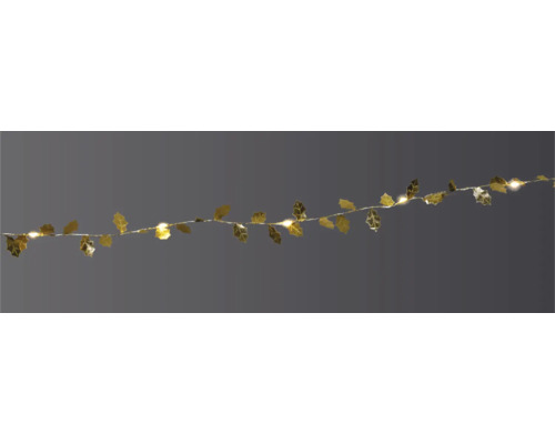 LED Lichterkette Lafiora Blatt