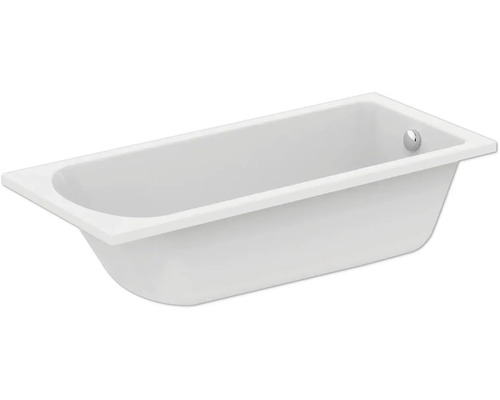 form&style Badewanne Mauritius 75 x 170 cm weiss glänzend