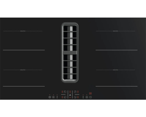 Plaque à induction avec hotte aspirante