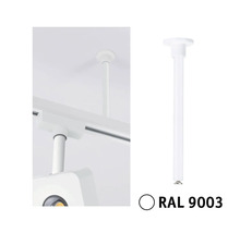 Aufhängung für Schienensystem RAL 9003