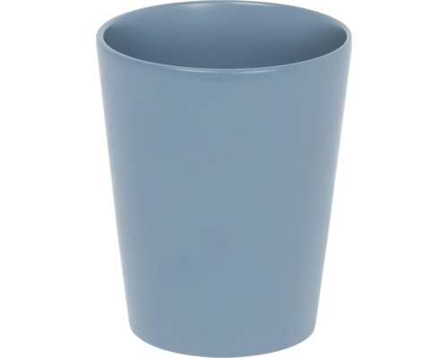 Cache-pot Alma Orchidée Ø 13.5 H 16 cm bleu clair