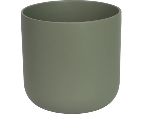 Cache-pot Alma Ø 20,5 H 20 cm olive