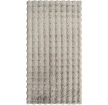 Beiger Badteppich mit Noppenmuster