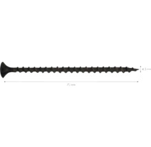 Schraube, 70 mm lang und 4,5 mm breit