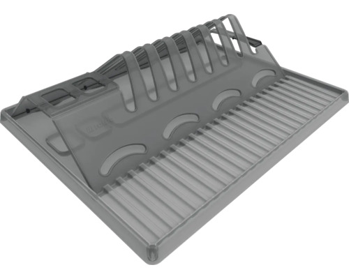 Geschirrabtropfgestell aus Kunststoff mit Abtropfschale