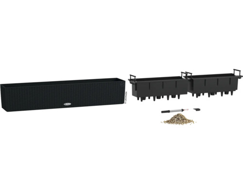 Jardinière Lechuza Balconera Cottage 80 avec système d''irrigation