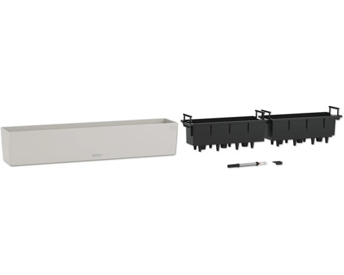 Lechuza Balconera Cottage 80 Pflanzkasten mit Bewässerungssystem und Wasserstandsanzeiger