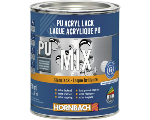 Dose PU Acryl Lack mit dem Blauer Engel Umweltzeichen