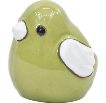 Figurine décorative d''oiseau vert pour l''intérieur