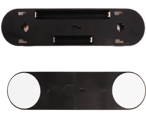 Arrière d''une applique murale LED avec compartiment à piles