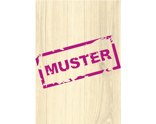 Impression d''échantillon sur fond en bois