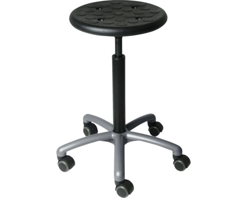 Küpper Tabouret métal 460 x 790 x 460 mm gris