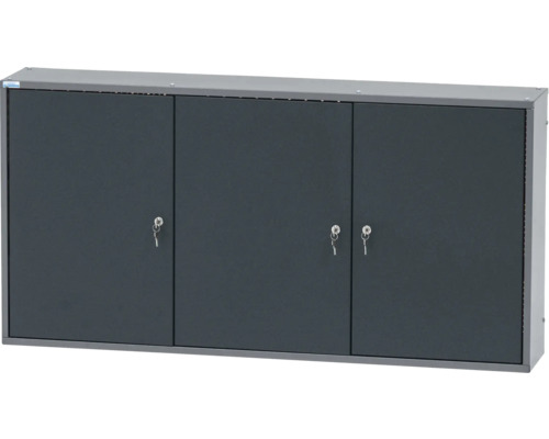 Küpper Hängeschrank 1200 x 600 x 200 mm 3 Lochrückwände grau