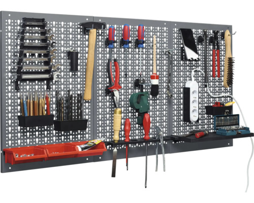 Panneaux perforés & supports de rangement