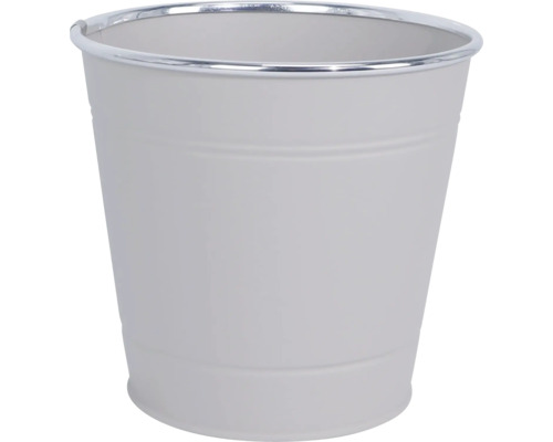 Blumentopf aus Metall