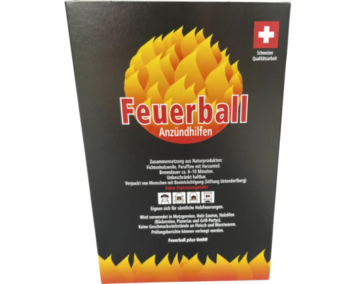 Emballage d''allume-feu Feuerball
