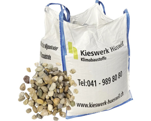 Big Bag Sickerkies fein rund 16-32 mm gewaschen 775 kg = 0,5 cbm Big Bag mit Zierkies