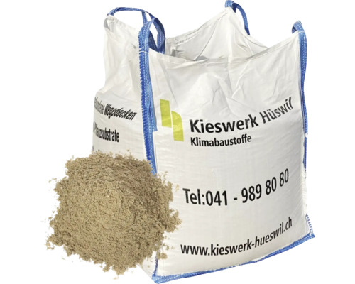 Sable de remplissage Big Bag différentes tailles de grain 0-4 mm 675 kg = 0,5 m3