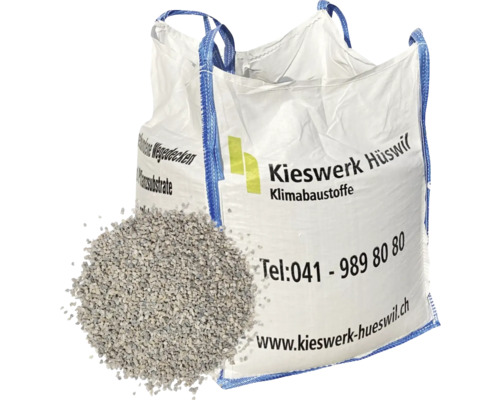 Big Bag gravier d'hiver sec 4-6 mm 675 kg = 0,5 m3 Big Bag avec matériaux de construction climatiques