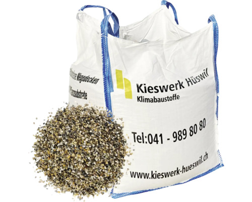 Big Bag gravier de jardin 4-8 mm lavé 675 kg = 0,5 m3 Big Bag avec Kieswerk Hüs wil Klimabaustoffe