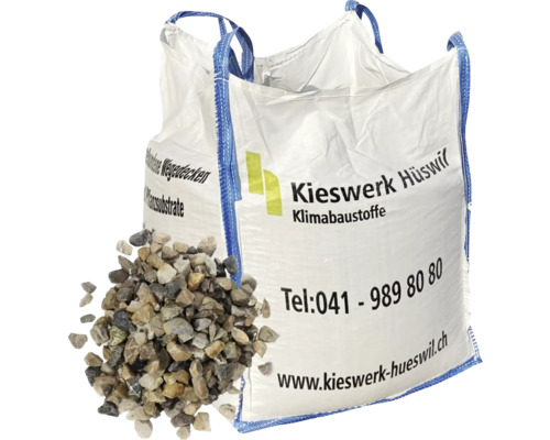 Big Bag gravier 16-22 mm lavé 725 kg = 0,5 m3 Big bag de gravier pour la consolidation des chemins et les substrats végétaux
