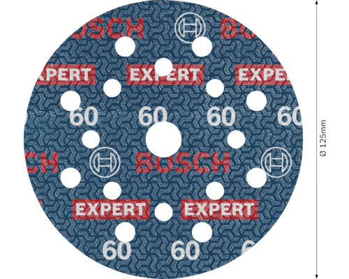 Bosch Schleifscheibe, Körnung 60, Durchmesser 125 mm