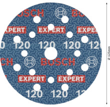 Bosch Expert Schleifscheibe, Durchmesser 125 mm, Körnung 120