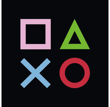 PlayStation Symbole: Quadrat, Dreieck, Kreuz und Kreis