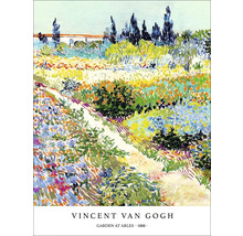 Peinture Jardin à Arles de Vincent van Gogh de 1888