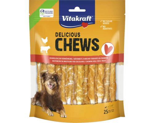 Vitalraft Chews barres à mâcher au poulet 2x25 pcs.