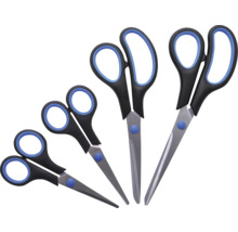 Ensemble de ciseaux universels easygrip 4 pces