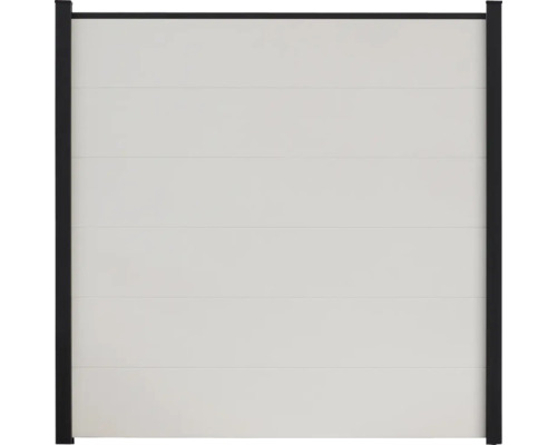 Élément principal GroJa BasicLine système d'enfichage sans poteaux 180 x 180 cm blanc