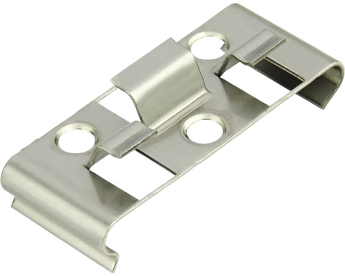 Support métallique avec quatre trous de fixation