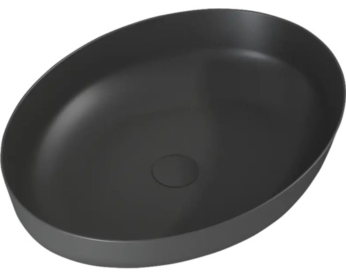 Lavabo à poser Jungborn 52x13x39.5 cm anthracite mat