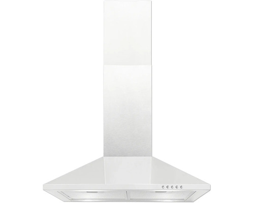 Hotte de cuisine blanche