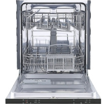 Lave-vaisselle ouvert avec structure intérieure