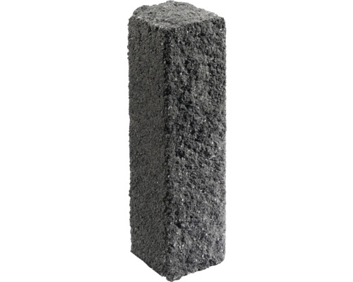 Rechteckpalisade Natura Ambiente basalt-schwarz 16 x 15 x 60 cm