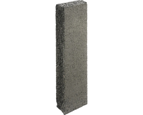 Palissade rectangulaire Natura Trend basalte-noir 25x12,5x100 cm Palissade rectangulaire Natura Trend basalte-noir 25x12,5x100 cm