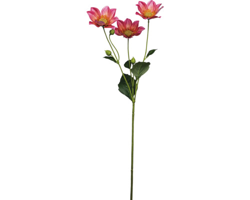 Plante artificielle Dahlia H 67 cm