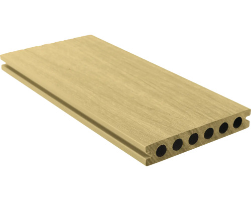 Lame de terrasse Konsta WPC Nativo chêne marron clair 22,5x138x3000 Lame de terrasse Konsta WPC Nativo chêne marron clair 22,5x138x3000