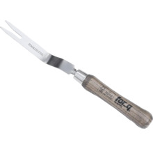 Griffe de jardin en acier inoxydable avec manche en bois pour le jardinage