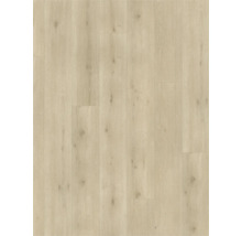 Sol stratifié brun clair avec grain de bois